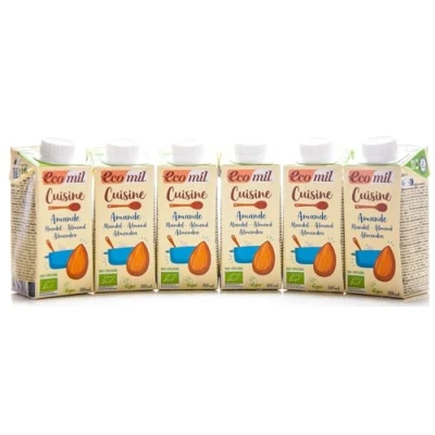 Abbildung von Cuisine Chef Mandeln Sparpack, 6 x 200 ml, Bio