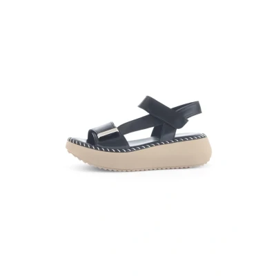 Abbildung von Gabor Damen Riemchensandalen, Frauen Sandalen,Strandschuhe,Sandaletten,Sommersandalen,bequem,flach,Sommerschuhe,schwarz,40 EU / 6.5 UK