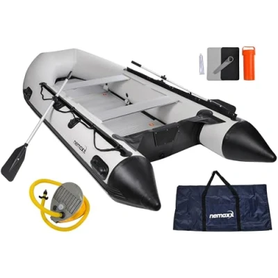 Abbildung von NEMAXX Schlauchboot 330 cm Paddelboot für 5 Personen Sportboot Ruderboot