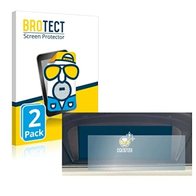 Abbildung von BROTECT Entspiegelungs Schutzfolie für BMW 3 E92 Professional 2010 2013 (2 Stück) Matte Displayschutz Folie, Anti Reflex, Fingerprint