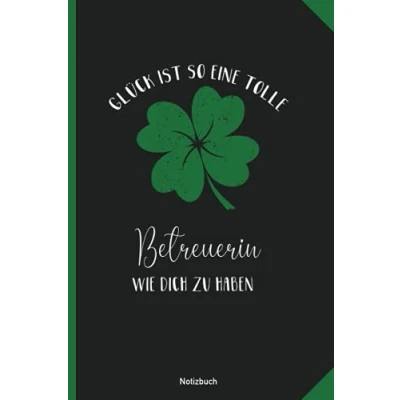 Abbildung von Geschenk für die Beste Betreuerin: A5 Notizbuch als eine Betreuerin /punktiert Geschenke zum GeburtstagGeburtstagsgeschenk Kollegin