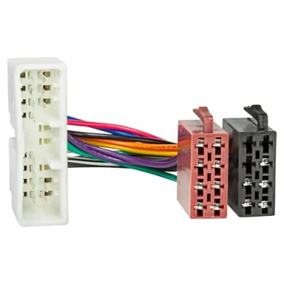 Abbildung von tomzz Audio 7017 001 Radio Adapter Kabel kompatibel mit Honda Accord Civic Jazz bis 1998 auf 16pol ISO Norm