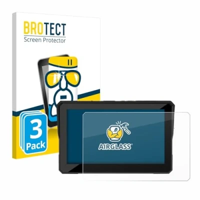 Abbildung von BROTECT Schutzglas für Carpuride W502 5&quot; (3 Stück) Schutzfolie Panzer Folie Glas [Extrem Kratzfest 9H, Anti Fingerprint, Ultra Transparent]