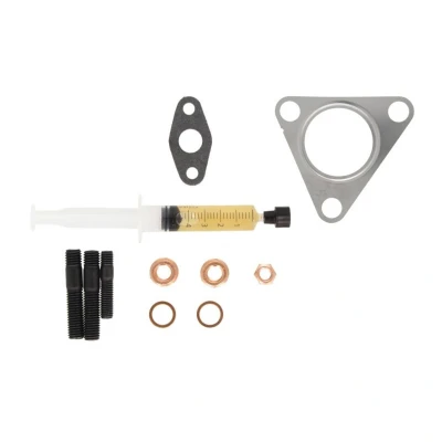 Abbildung von AJUSA JTC11462 Montagesatz, Lader with studs, syringe oil mit Dichtungen Montageanleitung RENAULT: SCENIC 2, LAGUNA 2 Grandtour