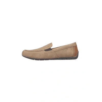 Abbildung von Rieker Slipper, Herren, Größe: 46, Zimtbraun Schuhe