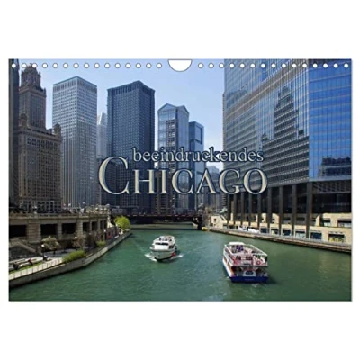 Abbildung von beeindruckendes Chicago (Wandkalender 2025 DIN A4 quer), CALVENDO Monatskalender