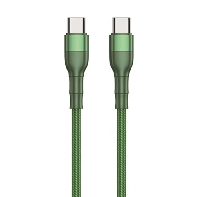 Abbildung von 2GO USB Ladekabel 2X Type C grün