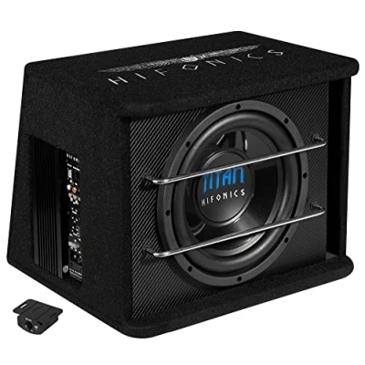 Abbildung von Hifonics TSA300R Aktivsubwoofer 30cm mit Digital Endstufe Auto Subwoofer (300 W, 30 max.:600)