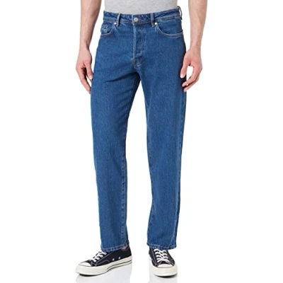 Abbildung von Selected Homme Herren SLHLOOSE Kobe 22304 M ST JNS W NOOS Jeans, Medium Blue Denim, 33/32