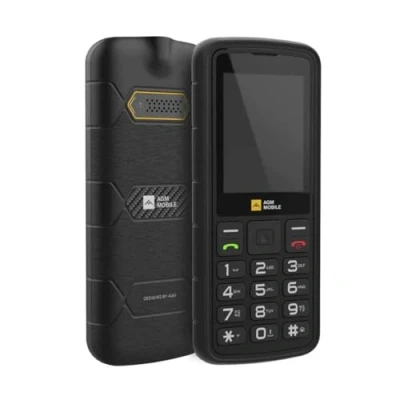 Abbildung von AGM by Beafon M9 (2G) Handy (6,1 cm/2,4 Zoll, 0,3 MP Kamera, robust, ergonomisch, Schnellwahl, Dual SIM, IP68, IP69K, MIL STD 810H)