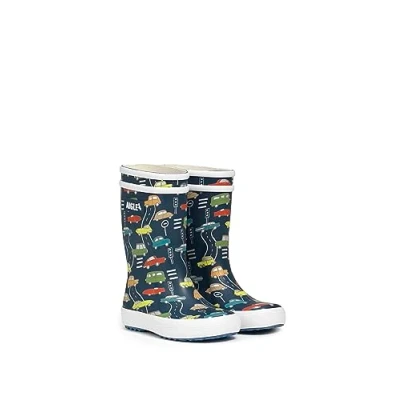 Abbildung von Aigle Jungen Unisex Kinder Lolly Pop Play2 Gummistiefel, Autos, 25 EU
