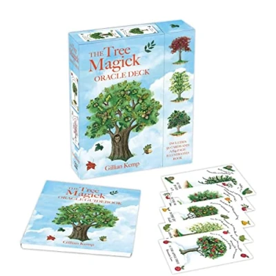 Abbildung von The Tree Magick Oracle Deck: Includes 52 Cards and a 64 Page Illustrated Book
