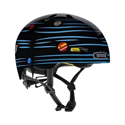 Abbildung von Nutcase Unisex Jugend Little Nutty Defy Gravity (Reflective) Helm, Mehrfarbig, S