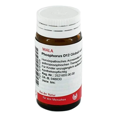 Abbildung von Phosphorus D 12 Globuli 20 g
