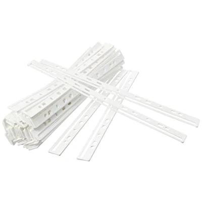 Abbildung von Durable Ordnungsschienen (für DIN A4) Packung à 50 Stück, weiß, 293502