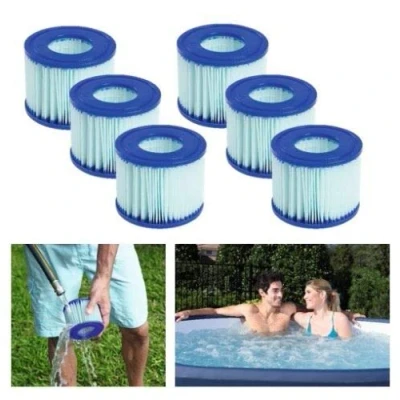 Abbildung von Bestway Flowclear Lay Z Spa 6er Pack 60311 Filterkartusche Gr.VI/Gr. 6