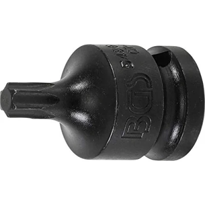 Abbildung von BGS 5486 T45 Kraft Bit Einsatz Länge 42 mm 12,5 (1/2&quot;) T Profil (für Torx)