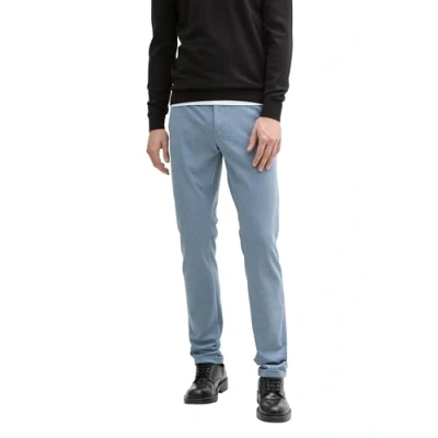 Abbildung von TOM TAILOR Herren Jersey Travis Slim Fit Chino Hose, 37648 Mystical Blue Two Tone, 32/36