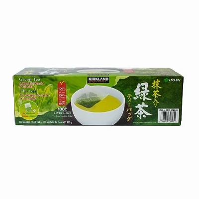 Abbildung von Kirkland Signature Ito En Matcha Blend (Green Tea), 100% Japanese Green Tea Leaves, 100 Bags