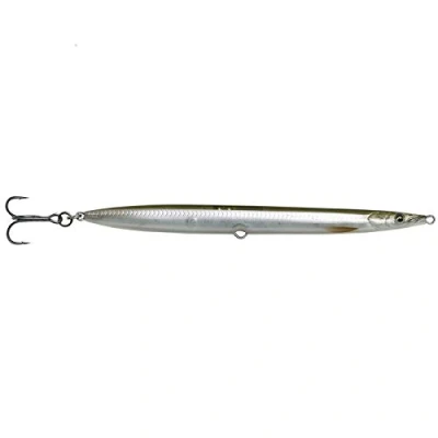 Abbildung von Savage Gear Sandeel Pencil 12,5cm 19g Meerforellenköder, Farbe:Sandeel Ghost