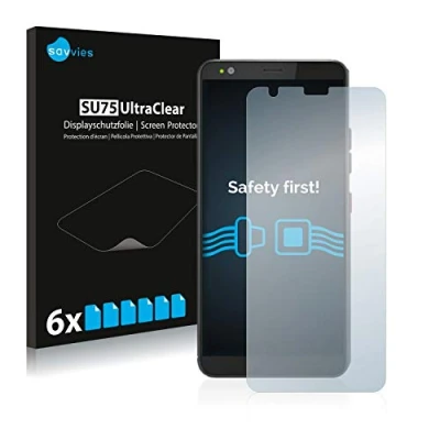 Abbildung von Savvies 6 Stück Schutzfolie für Gigaset GS370 Displayschutz Folie Ultra Transparent