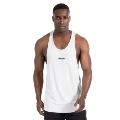 Abbildung von Smilodox Stringer LENO Top, Herren, Größe: Small, Grau