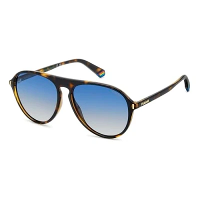 Abbildung von POLAROID Mens PLD 6225/S Sunglasses, Havana, 57