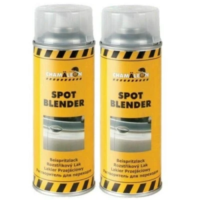 Abbildung von Chamäleon 1K Beispritzlack 2 x 400ml Spray Spot Blender Lack Repair Verdünnung
