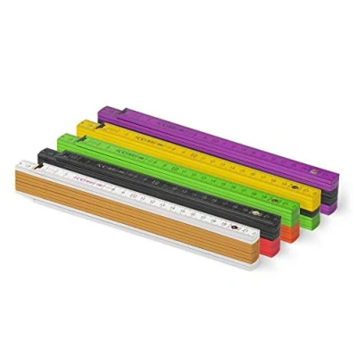 Abbildung von Metrie™ BL52 Zollstock Gliedermaßstab Maßstab 2m 5 stück