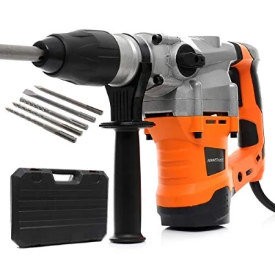 Abbildung von Kraft&amp;Dele Hammerbohrer Schlaghammer 2800 W Bohrhammer Stemmhammer Meißelhammer Bohrer Meißel, (7 tlg)