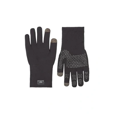 Abbildung von SEALSKINZ Unisex Allwetter Ultra Grip Strickhandschuh Schwarz, XL