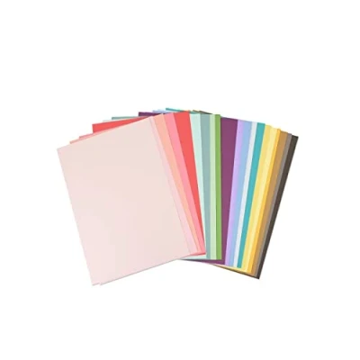 Abbildung von Sizzix Surfacez Kartonbögen A4 80 Stück (20 Farben)