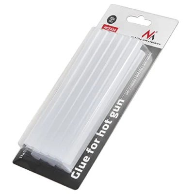 Abbildung von Maclean Heißklebestift MCE434, (12 St), 15 cm [Länge] x 1,1 [Durchmesser]