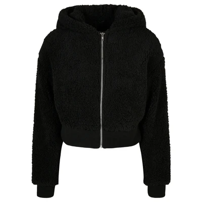Abbildung von Urban Classics Sherpa Winterjacke, Damen, Größe: Large, Black