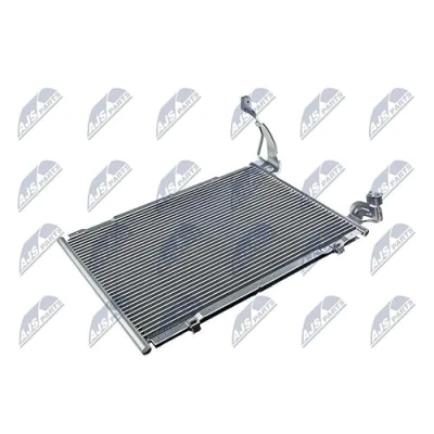 Abbildung von NTY CCS FR 033 Klimakondensator ohne Trockner Aluminium 540mm R134a FORD: FIESTA 6, B Max