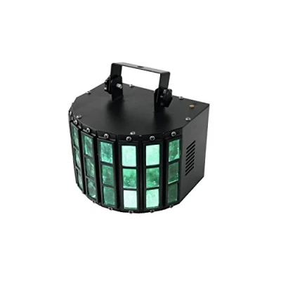 Abbildung von EUROLITE Discolicht LED Strahleneffekt kompakt und party ready 5 Farben Beamshow, RGBWA (rot, grün, blau, weiß, amber)