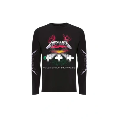 Abbildung von Metallica T Shirt Master Of Puppets Tracks Schwarz 2XL