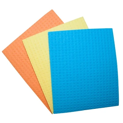 Abbildung von Office Products 22035519 99 Schwammtuch aus Zellulose 3 Stck. 18x16 cm Geschirrtücher Umweltfreundlich Wiederverwendbar Reinigungstücher Für Die Küche