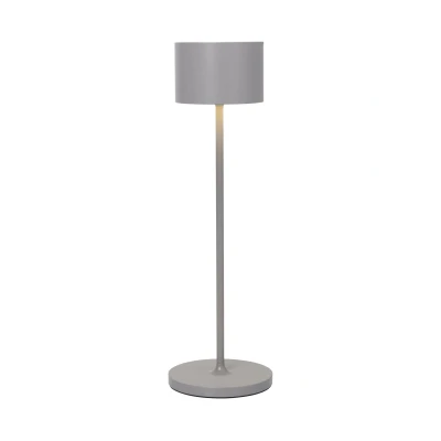 Abbildung von blomus LED Tischleuchte FAROL Mobile Tischleuchte: Akku Leuchte für Innen &amp; Außen, Dimmbar, fest integriert, Warmweiß, 3000 Kelvin, 40Std. Brenndauer, IP54, Akku, Outdoor, 115 Lumen