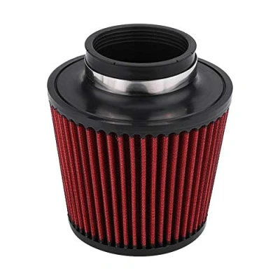 Abbildung von KIMISS Motorradfilterreiniger ， Universal Car Modification Luftfilterreiniger mit hohem Durchlasseinlass und Kegel