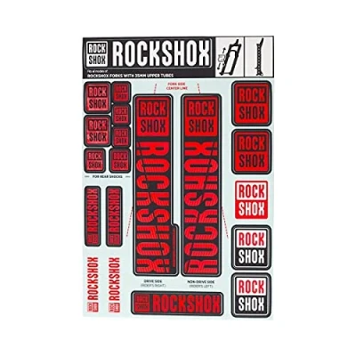 Abbildung von RockShox Unisex Erwachsene fælgbånd 03054962 Felgenb nder, Rot, 35mm Standrohre EU
