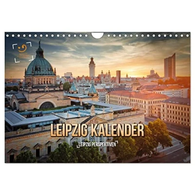 Abbildung von Leipzig Kalender Perspektiven (Wandkalender 2025 DIN A4 quer), CALVENDO Monatskalender