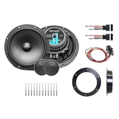Abbildung von Option Lautsprecher kompatibel mit VW T6 (Typ Typ SG/SH) Multivan/Transporter Plug &amp; Play 2 Wege Komponenten