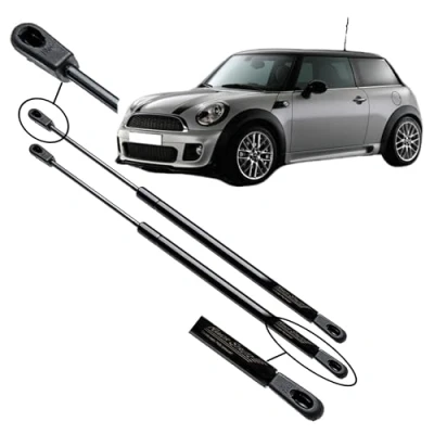 Abbildung von Ramor Strutz 2x Gasfeder Dämpfer Heckklappe Kompatibel mit BMW Mini One und Cooper R56 2006 2014. Gasdruckfeder Heckklappendämpfer Ersatz für 51247148902 Andere.