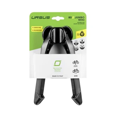 Abbildung von Ursus Zweibeinständer Jumbo Evo Mini schwarz 235mm mit Platte und Schraube