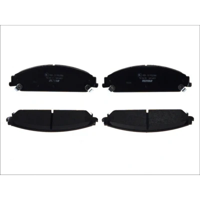 Abbildung von TEXTAR 2416401 Bremsbelagsatz mit akustischer Verschleißwarnung DODGE: Challenger Coupe, Charger VII, Caliber, CHRYSLER: 300C Limousine, Touring