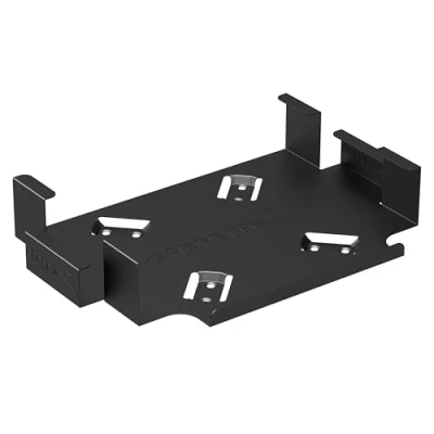 Abbildung von Sabrent Mac Mini Halterun, VESA Halterung für M1 Premium Aluminum Wandhalterung/Schreibtischhalterung, Perfekte Passform Halterungsrahmen (BK MABM)