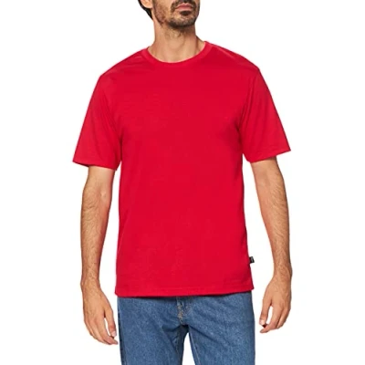 Abbildung von Trigema Herren T Shirt 636202, Gr. XX Large, Rot (kirsch 036)