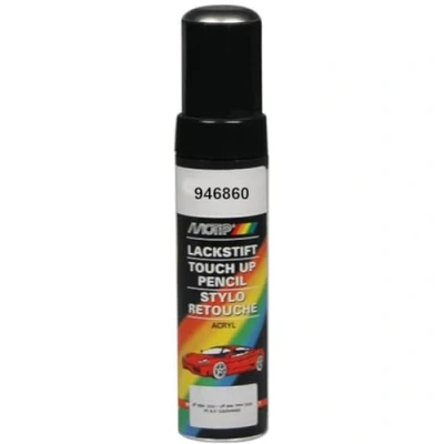 Abbildung von MOTIP 946860 Fahrzeug Kombinationslack Stift schwarz Metallic 400 ml 12