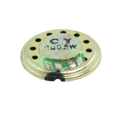 Abbildung von sourcing map 8 Ohm 0.5W 20mm Dia. Runde Schlank Interne Magnet Lautsprecher für Toys de